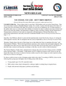 NEWS RELEASE FOR IMMEDIATE RELEASE SEPT. 2, 2010 CONTACT: DAVID WESTBERRY[removed]