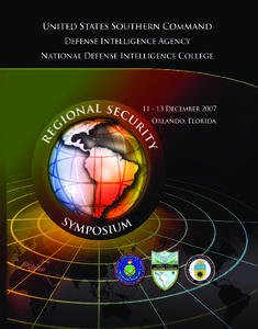 Administrative Information Please wear your conference badge at all times while the Regional Security Symposium is in session. This badge identiﬁes you as a Symposium participant and allows you access to the Symposium