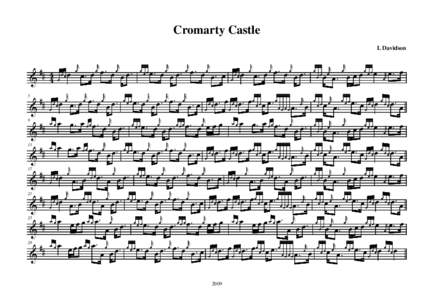 Cromarty Castle L Davidson ## 4 & 4 5