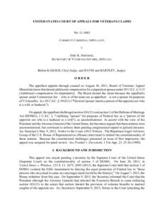 UNITED STATES COURT OF APPEALS FOR VETERANS CLAIMS  NOCARMEN J. CARDONA, APPELLANT, V.