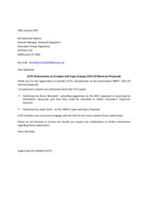 Microsoft Word - CCP2 Queensland DNSP Submissions - Covering Letter.docx