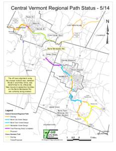 Central Vermont Regional Path Status[removed]Taylor St. Cross Vermont Trail