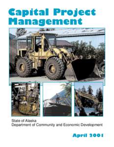 Capital Project Management State of Alaska Department of Community and Economic Development