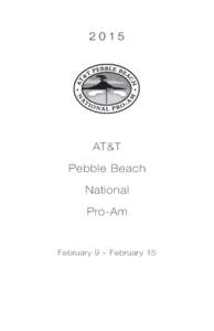 2015  AT&T Pebble Beach National Pro-Am