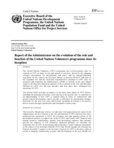 Structure / UNV / United Nations System / United Nations Development Programme / Volunteering / Voluntary Service Overseas / Peace Corps / International Year of Volunteers Plus 10 / Scott McQuade / United Nations / United Nations Volunteers / Philanthropy