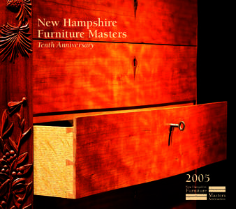 New Hampshire Furniture Masters Tenth Anniversary 2005