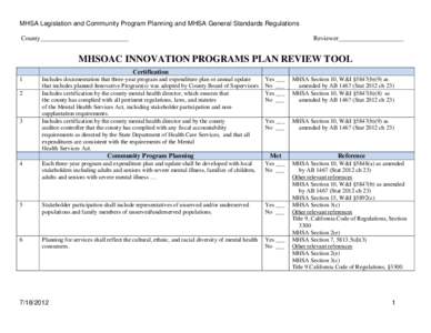 Tab 3 Proposed INN Review Tool