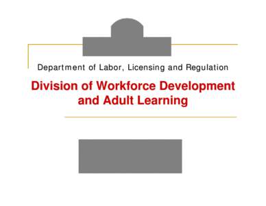 Department of Labor, Licensing and Regulation