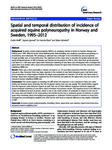 Indicators of spatial association / Point pattern analysis / Computer cluster / Horse care / Spatial analysis / Cluster analysis / Statistics / Spatial data analysis / BIRCH