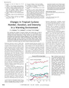 REPORTS 16. E. Kalnay et al., Bull. Am. Meteorol. Soc. 77, [removed]).