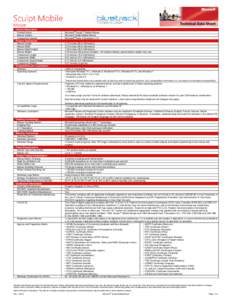 Version Information Product Name Mouse Version Transceiver Version Product Dimensions Mouse Length