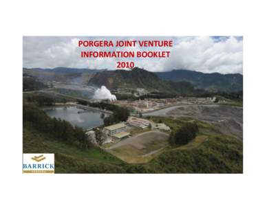 PORGERA JOINT VENTURE INFORMATION BOOKLET 2010