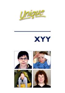 Cytogenetics / XYY syndrome / Health / Childhood / Y chromosome / Chromosome / Aneuploidy / Girl / Boy / Genetics / Biology / Syndromes