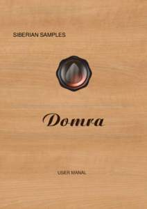 SIBERIAN SAMPLES  USER MANAL http://danielbelik.com