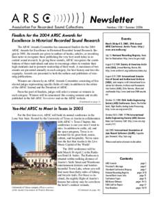 ARSC Newsletter 105online.pub