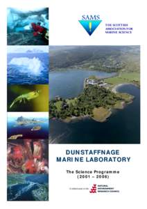 THE SCOTTISH ASSOCIATION FOR MARINE SCIENCE DUNSTAFFNAGE MARINE LABORATORY