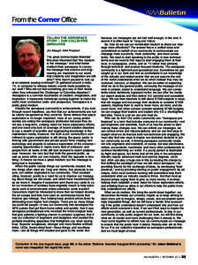 Telling the Aerospace Story – Our collective imperative Jim Albaugh, AIAA President  The great communicator Marshall
