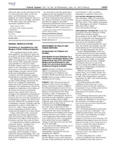 Federal Register / Vol. 78, No[removed]Wednesday, May 15, [removed]Notices with each other in the trade between the U.S. East and Gulf Coasts on the one hand, and Netherlands, Germany, Belgium, the United Kingdom, Morocco, M