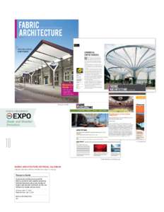 FABRIC ARCHITECTURE DESIGN FOR STRUCTURE AND SHADE PUBLICATION