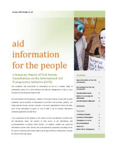 Microsoft Word - IATI report - aid information for the people