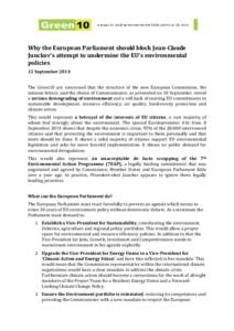 Microsoft Word - Juncker comm & env G10 brief