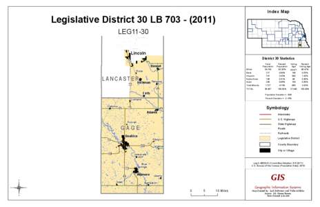 Index Map  Legislative District 30 LB[removed]LEG11[removed]