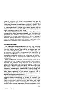 were not introduced into Japan in large numbers until after the Second World War. The chronicity of tobacco use, particularly of those forms of tobacco that are commonly inhaled, is probably more