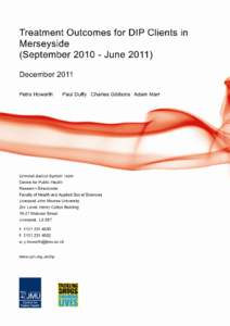 NUTS 1 statistical regions of England / Liverpool Urban Area / Substance abuse / Liverpool / Merseyside / Residential treatment center / Outcomes research / Substance dependence / Local government in the United Kingdom / North West England / Local government in England