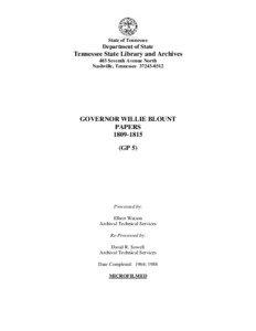 William Blount / Willie Blount / Blount / William Cocke / Knoxville /  Tennessee / Clarksville /  Tennessee / John Sevier / Blount County /  Tennessee / Tennessee / State of Franklin / Knoxville metropolitan area