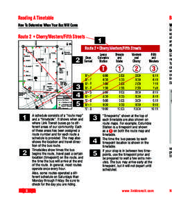 Bu  How To Determine When Your Bus Will Come W