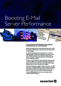 Email / Computer-mediated communication / Groupware / Microsoft Exchange Server / Outlook Web App / Microsoft Outlook / Microsoft / Internet Message Access Protocol / Server / Personal information managers / Calendaring software / Computing