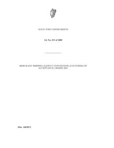 STATUTORY INSTRUMENTS  S.I. No. 553 of 2008 ————————