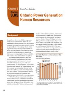 3.05: Ontario Power Generation Human Resources