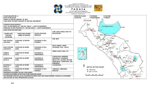 Sipocot /  Camarines Sur / Calabanga /  Camarines Sur / Canaman /  Camarines Sur / Lake Bato / Polangui /  Albay / Naga /  Camarines Sur / Bicol River / Flood / Milaor /  Camarines Sur / Meteorology / Atmospheric sciences / Cities in the Philippines