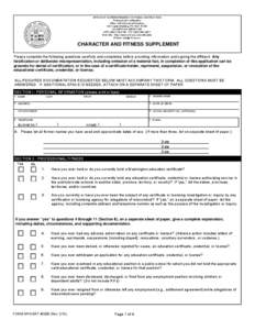 OFFICE OF SUPERINTENDENT OF PUBLIC INSTRUCTION Professional Certification Office of Professional Practices Old Capitol Building, PO BOX[removed]OLYMPIA WA[removed]OPP[removed]TTY[removed]