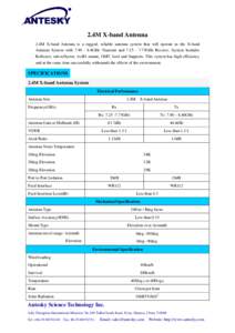 Microsoft Word - Antesky 2.4m X band antenna specification---new.doc