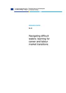 Navigating difficult waters: learning for career and labour market transitions