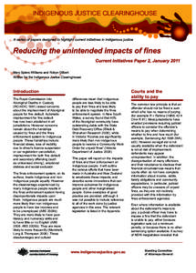 Reducing he unintended impacts of fines
