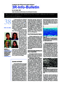 A publication of the 3R Research Foundation Switzerland  3R-Info-Bulletin No. 38, October 2008