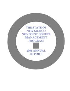 2004 New Mexico Nonpoint Source Management Program Annual Report
