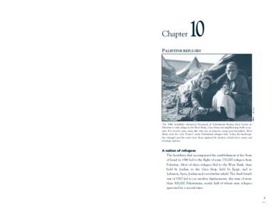 Chapter  10 PALESTINE REFUGEES