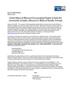 Microsoft Word - Joplin Disaster Relief Nrl.doc