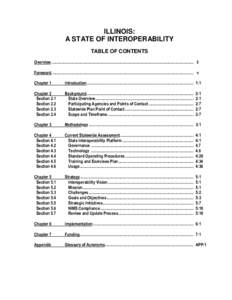 Emergency management / Project 25 / Electronics / Computing / Public safety / Secure Communications Interoperability Protocol / California Emergency Management Agency / Interoperability / Telecommunications / Illinois Emergency Management Agency