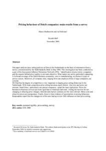 Business / Competition / Oligopoly / Sticky / Perfect competition / Markup / Retail / Inflation / Monopolistic competition in international trade / Pricing / Economics / Marketing