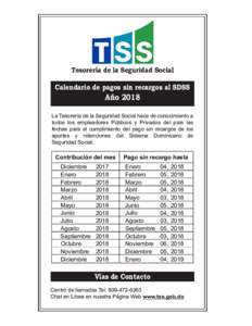 3x10 TSS CALENDARIOS 2018