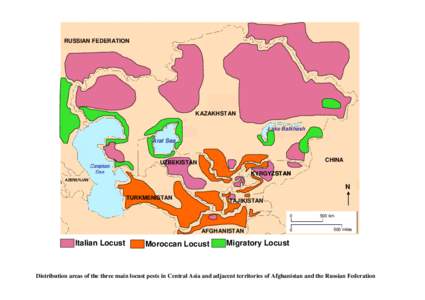 RUSSIAN FEDERATION  KAZAKHSTAN Lake Balkhash  Aral