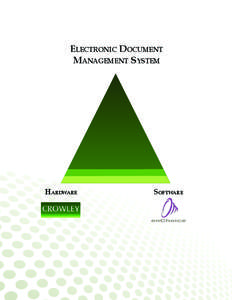 Electronic Document Management System Hardware  Software