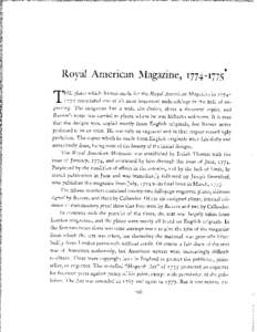 Printing / Printmaking / Foundrymen / Paul Revere / Royal American Magazine / Engraving / Isaiah Thomas / Music engraving / John Hancock / Visual arts / Arts / Massachusetts