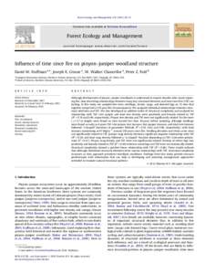 Forest Ecology and Management[removed]–37  Contents lists available at SciVerse ScienceDirect Forest Ecology and Management journal homepage: www.elsevier.com/locate/foreco