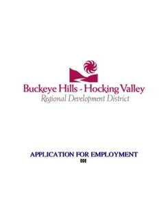APPLICATION FOR EMPLOYMENT  BHHV RDD[removed]EMPLOYMENT APPLICATION